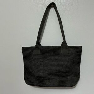 Vintage Crochet Bag  from The Sak Elliot Lucca Crochet, Black